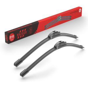 BERG REGEN 20"+20" Windshield Wiper Blades Replacement for Ford E-150 2003-2014,Ford E-250 2003-2014,Ford Expedition 1999-2007,Explorer 2005-2010,Ford F-150 1999-2007Genuine OEM Quality (Set of 2)