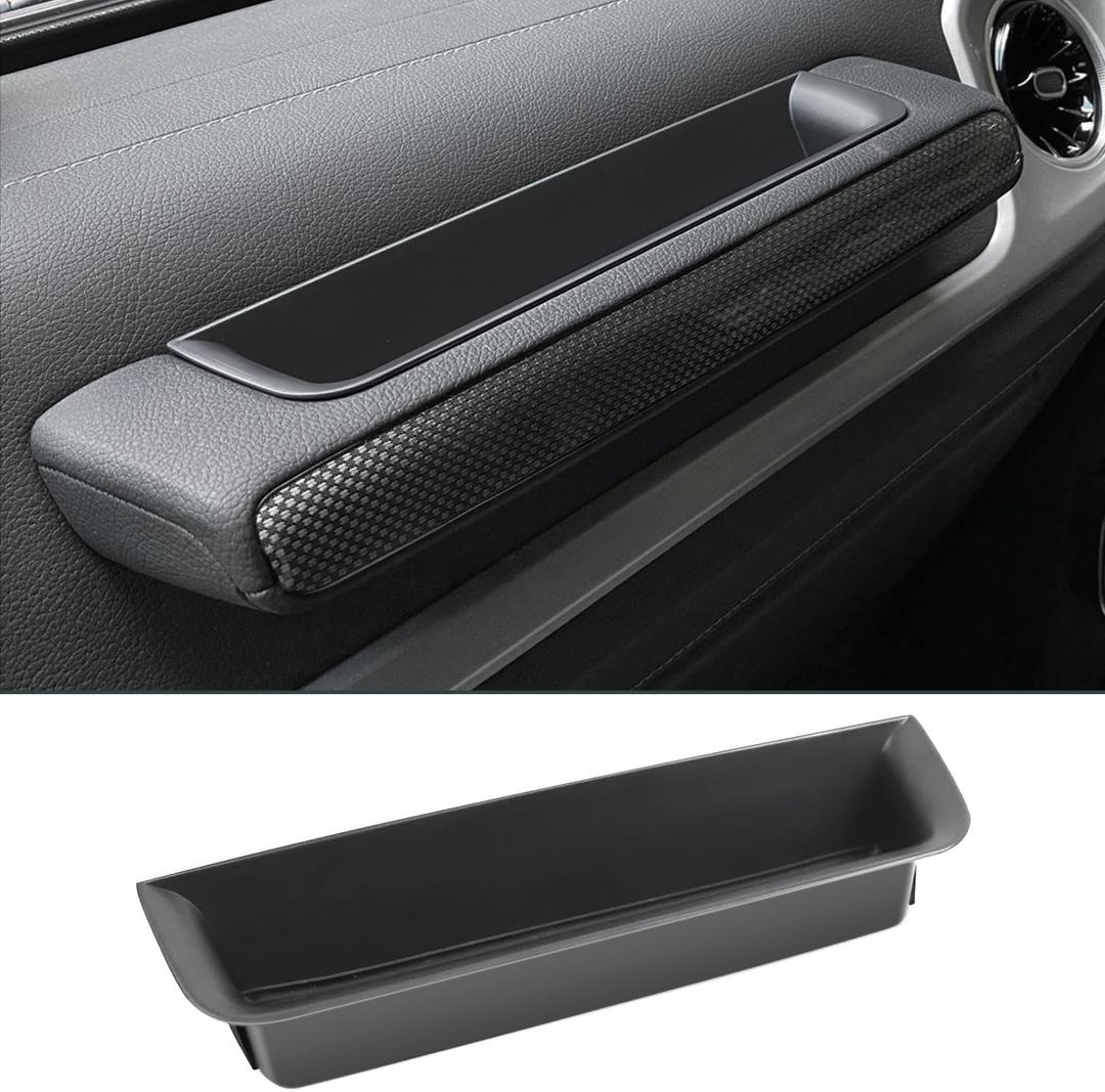 Dashboard Grab Handle Organizer for 2019–2025 Mercedes-Benz G-Wagon W464 G550/G580/G63 AMG, Passenger Grab Bar Storage Tray Insert Interior Accessories