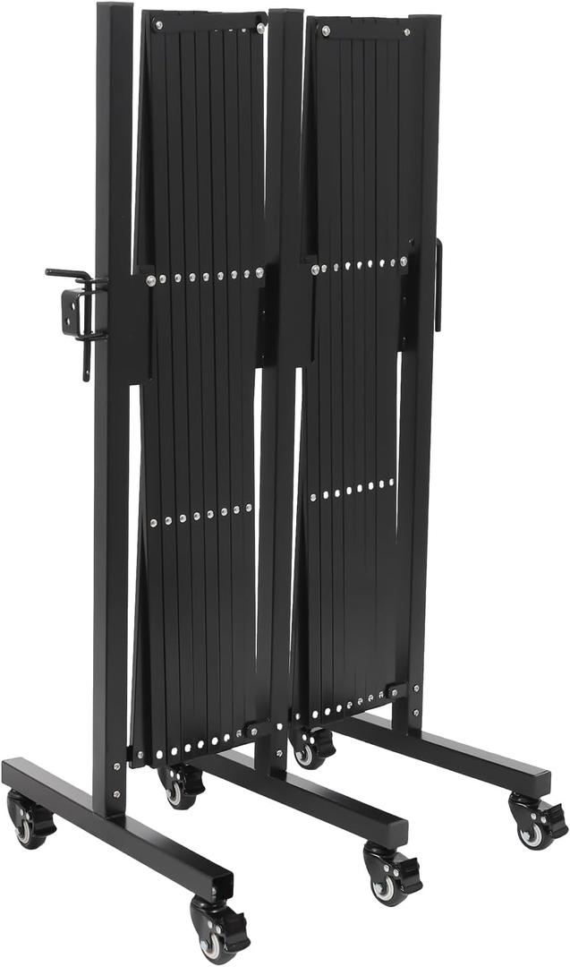 Expandable Mobile Barricade, Outdoor Plastic Retractable Traffic Fence, Flexible Crowd Control Barriers Guard Extensible, for Stairs, Lanes, Gardens, Emergency Rescue