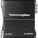 TOPSTRONGGEAR 1 Ohm 1500 Watts Class D Full Range Mono Block Amplifier, 1/2/4 Ohm Stable, Remote Subwoofer Control, Subwoofer Amplifiers