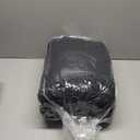 PHF Diamond Marshmallow Puff Comforter Set Queen Size, 3 Pieces Ultra Soft Lightweight Bedding Set for All Season, Pattern Textured 1 Comforter with 2 Pillow Shams, Black