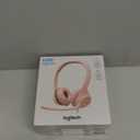 Logitech H390 Gaming Headphones, Wired Headphones with Mic, USB Headset with Microphone for PC, Noise Cancelling Microphone for Video Meetings, Music, Gaming - Rose (1 Pack)