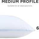 Tempur-Pedic TEMPUR-Cloud Dual Cooling Pillow, King (Pack of 1), White