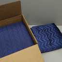 Whale Flotilla Silky Soft Satin Quilt King Size, Luxury Reversible Lightweight Bedspreads Covelets for All Seasons, Leaf Stitched Pattern Bedding Set with Satin Pillowcases, Navy