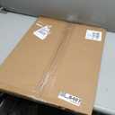 VUSIGN Linen Bulletin Board, 30'' x 20'' Large White Cork Board Decorations, Wall Mounted White Framed Cork Boards, Fabric Pin Boards for Walls with 10 Pushpins for Home, School, Office