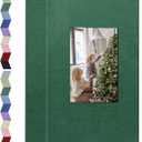 Popotop Photo Album 4x6-300 Photos Linen Cover Photo Books with 300 Horizontal Pockets,Slip-in Picture Albums for Family Wedding Anniversary Baby Vacation Pictures