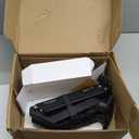 Pholiten Monitor and Laptop Mount for Max 32 Screen and 17 Notebook, Dual Monitor Mount Holds up to 22lbs,Laptop Tray Stand with Gas Spring Arm