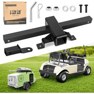 10L0L Golf Cart Bumper Trailer Hitch Suitable for Club Car DS Models,Trailer Hitch Fit for Golf Cart Backseat Footrest