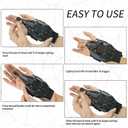 HNCSFW Spider Silk Launcher for Kids,Web Shooters- USB Type c Charging, Launch Distance 8ft - Can Grab Small Objects-Variety of Play Modes (Black) Kids Edition