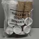 Paper To-Go Coffee Cups And Lids 100ct 160z