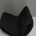 Black Woven Storage Basket, 11" x 9" Indoor Plant Basket for Decor, Decorative Small Cotton Rope Bin for Organizing Pet Toy, Gifts, Towel, Cloth, Socks, Wicker Planter Holder, Modern Shoe Bin