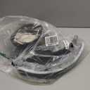 LEDIARY Ceiling Fans with Lights and Remote, 20'' Low Profile Ceiling Fan with Light, 30006000K Dimmable Fandelier LED Fan Light, 6 Wind Speeds, Black Modern Flush Mount Ceiling Fan for Bedroom