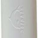 Dock Edge Dolphin Twin Eye Smooth Boat Fenders, 4.5" x 16" (White)