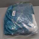 Genteele Sherpa Throw Blanket Super Soft Reversible Ultra Luxurious Plush Blanket, 40 x 50 inches, Teal/White