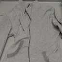 Women's Zip up Sweatshirt Jacket Stand Collar Hoodless Running Sweatshirt with Pockets (Medium, Long Sleeves - Light Grey)