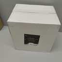 By Madee HEAVYWEIGHT 100 Pc Thanksgiving Plastic Plates for Party  Ivory Scalloped Plates with Gold Trim Disposable Plates for Fall Parties, Weddings & Friendsgiving (50 Guests)