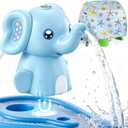 VROGTIK Water Table Pump and Water Table Cover Battery Powered No Drill Installation Water Pump for Water Table with Magnetic Mounting Non-Stop Fun Summer Outdoor Toy Water Table Accessories for Kids