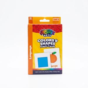 Atomic Arts Colors And Shapes Flash Cards (Pack Of 3)