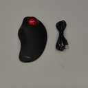 Nulea Wireless Ergonomic Trackball Mouse, Rechargeable, Bluetooth Rollerball Mouse, 44mm Index Finger Trackball, 5 Adjustable DPI, Compatible with PC, Laptop, Mac