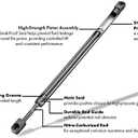 2Pcs 23.23 In Rear Back Lift Supports Compatible With Chevrolet 2010-2015 EQUINOX liftgate tailgate Hatch trunk Struts Without Power Liftgate 10 11 12 13 14 15