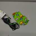 Kids Smart Glasses with LED Lights, Bluetooth 5.4 Open-Ear Audio, Touch Control, Magnetic Charging, Ages 3-12 (Color Blocking)