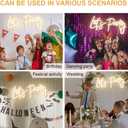 DIVATLA Let's Party Neon Sign for Decor, Large 23"X10" Light Up LED Signs for Birthday, Prom, Wedding, Celebrations, Warm White, Medium