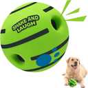 Dog Toys Ball, Interactive Dog Ball, Shaking with Gibbering Sound, for Training & Herding, XL, 5.51 in (14 cm) (Classic)
