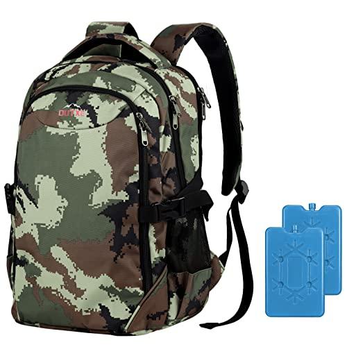 OUTXE Cooler Backpack Insulated 22L Lunch Backpack Cooler Bag Daily Backpacks Work and Travel-Camo