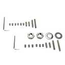 Modengzhe 2 Pcs 2.45-Inch Quick Release Push Button Hood Pins, Quick Latch and Release Engine Bumper Hood Lock Pins for Racing Cars