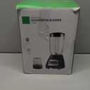 GDOR Blender, 52 Oz Glass Jar, Multi-Function Kitchen Blender & Grinder Combo, 9 Functions with Shakes, Puree, Crush Ice, and Chop, Max 700W, Self Cleaning