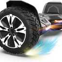Gyroor Warrior 8.5 inch All Terrain Off Road Hoverboard with Bluetooth Speakers and LED Lights, UL2272 Certified Self Balancing Scooter (No lights NO CHARGE)