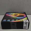 MIWISE RGB Smart IC COB LED Strip Light,32.8ft Color Chasing Flexible LED Tape Light,WS2811 Addressable RGB Strip with APP Control/Music Mode,Work with Alexa/Google,for Home DIY Lighting Projects