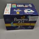 Pampers ZZZ Overnight Diapers, Size 6 (35+ lbs), 72 Count, Nighttime Protection Disposable Baby Diaper, Night Time Leak and Skin Protection