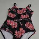 Athletic One Piece Swimsuit for Women Modest Criss Cross Back Slimming Bathing Suit Swimming Suit (2-4)
