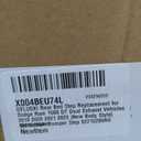 GELUOXI Rear Bed Step Replacement for Dodge Ram 1500 DT Dual Exhaust Vehicles 2019 2020 2021 2022 (New Body Style) Retractable Bumper Step 82215289AG 82215289AH