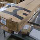 HAUSOURCE LED Bed Frame Full Size with Storage Headboard Platform Bed Frame with 2 Charging Outlets and 2 USB Ports Non-Slip Without Noise Strong Metal Slats Support No Box Spring Needed,White