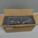 Magnetic Water Bottle Holder for Refrigerator, Cup Holder Organizer for Stanley and Tumbler for Kitchen, 4 Pack, Black