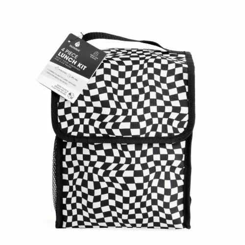 Manna 4 Piece Lunch Kit - Black, 4 pc