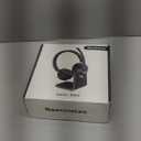 TECKNET Wireless Headset, Bluetooth Headset with AI Noise Cancelling Microphone - Rechargeable Bluetooth V5.2 Headphones, 50H Playtime & Mic Mute, On Ear Headphones for Trucker/Remote Work/Call Center (Deep Black)