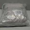 Genina 100% Waterproof Dining Room Chair Covers Set of 6 Stretch Kitchen Chair Covers Parsons Chair Slipcovers for Dining Room Chair Protector Cover, Removable, Washable (Leaf PatternWarm Gray)