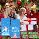 RZQIJ Lets Snow Winter Wonderland Towels Dish Towels Dishcloth, Snowman Winter Christmas Holiday Decor for Kitchen Bathroom Home, 16 x 24 Farmhouse Decoration Hand Towels Set of 2. (030)