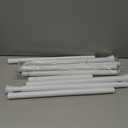 Tension Curtain Rods for Windows 30-76Inch 2Pack Spring Adjustable Curtain Rods No Drilling White Tension Rod Expandable Pressure Spring Tension Rod for Closets