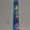 Magnetic Board Strips, 3PCS Frameless Stainless Steel Metal Magnet Bulletin Board Bars with Adhesive Backing, Includes 10 Colorful Magnets, Memo Message Board Strip for Wall Home Office School