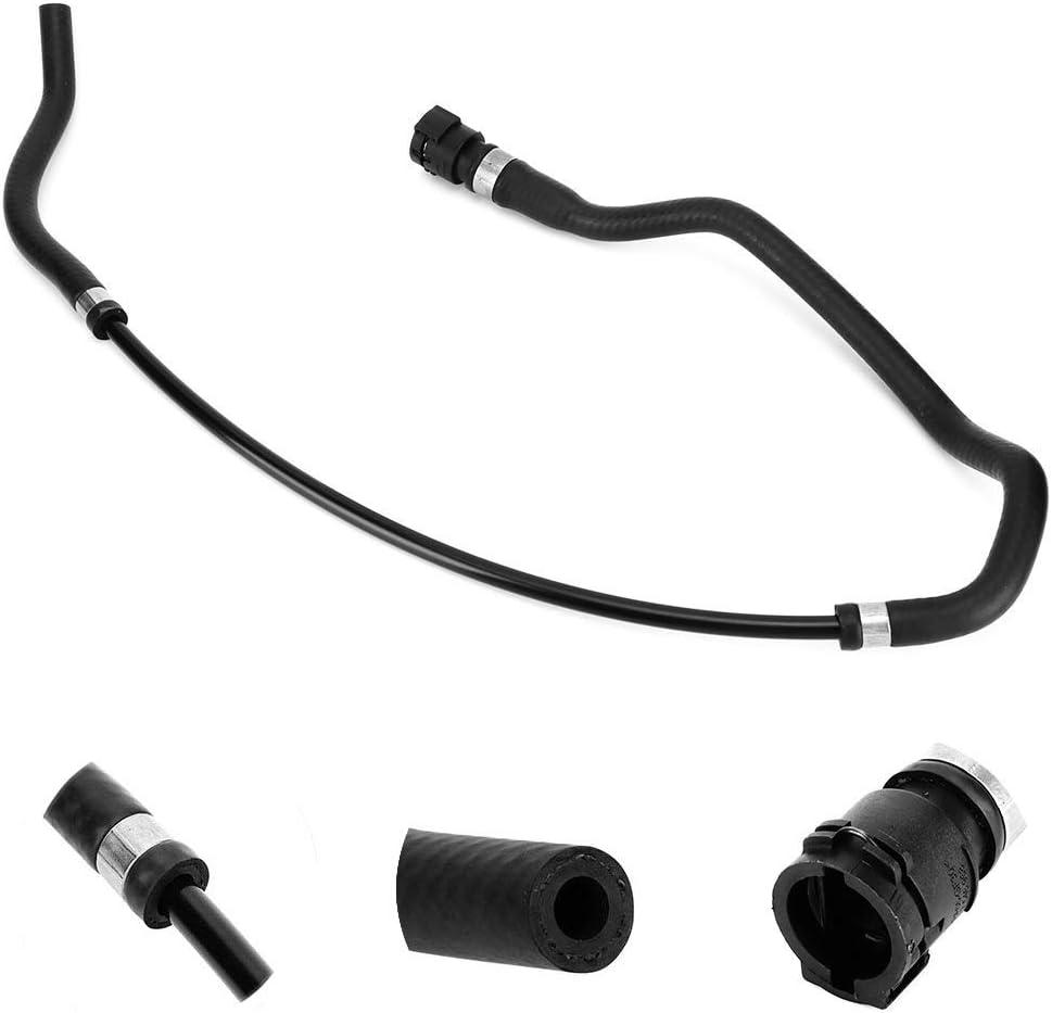 Engine Upper Radiator Coolant Expansion Tank Hose Fit for BMW 2008-2013 128i, 2006-2011 323i, 2006 325i, 325xi, 2007-2013 328i, OE # 17127618510 17127565093