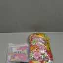 210 Pcs Mini Silk Flower Heads Small Fake Rose Daisy Faux Flowers Bulk for Crafts Artificial 3D Loose Fabric Flowers Heads Sunflower Bulk for Wedding Hair Cap Dresses Decorations (Bright Colors Mixed)