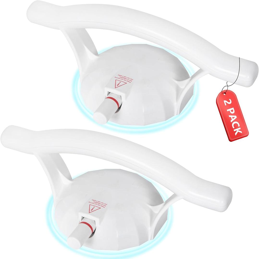 Upgraded Suction Grab Bars for Shower, 2 Pack 440lb Bathroom Safety Grab Bars for Bathtubs and Showers Heavy Duty, No Drilling Strong Suction Shower Handle for Seniors Elderly Disabled,Pregnant