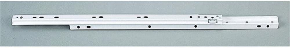Knape & Vogt 1284P WH 450 450 mm Drawer Slide, Silver