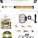 Maxcatch Mini Tenkara Fly Fishing Rod with Extra Tip Section 12ft, 9ft6