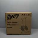 Stepper Machine with Resistance Bands, Mini Stepper with 300LBS Weight Capacity, Twist Stepper for Full Body Workout, Adjustable Step Height, Smooth and Quiet, Step Machine for Men Women