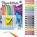 Paper Mate Flair Felt Tip Pens, Bold Tip (1.2 mm), 16 Count - Back to School, Teacher Supplies, Arts & Crafts